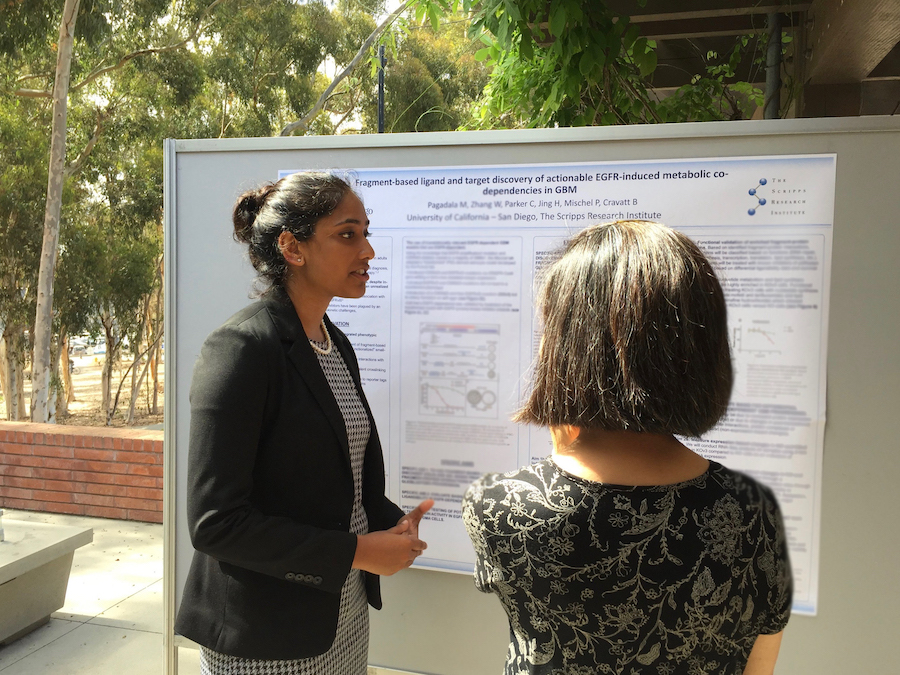 3 of 12, Meghana answers Jean’s question on her project